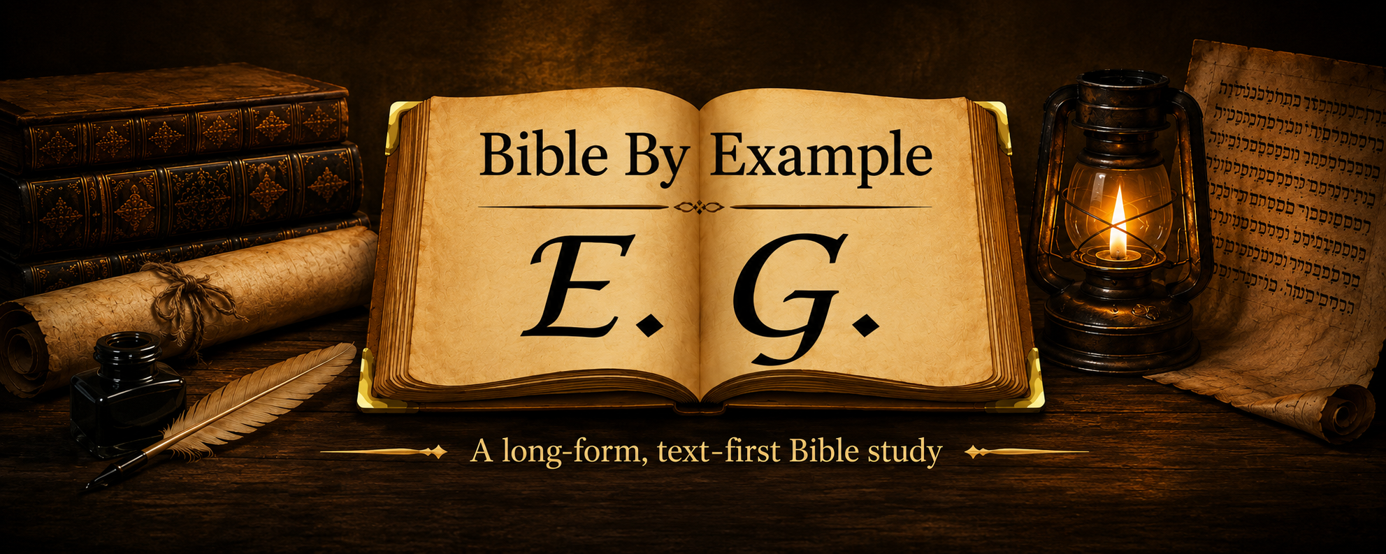 Bible By Example Logo